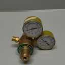 RX WELD Oxygen Regulator Welding Gas Gauges CGA 540 Inlet Oxy for V-Style Torch Cutting Kit, T-Handle