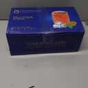 Vintage Glassware Drinking Glasses Set of 6,12 oz Hobnail Glass Cups,Embossed Clear Water Tumbler,for Beer,Cocktail,Whiskey,Juice and Various Mixed Drinks- 1 Cleaning Brush