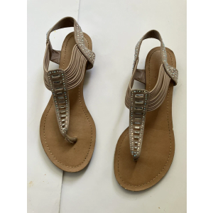 Womans Sandals Beige 9