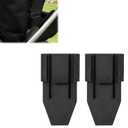 2 Pack Bottom Basket Adapter Compatible with Cybex Gazelle S | Stroller Basket Mount Converter | Attaches to Lower Connectors | Secure and Durable