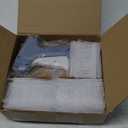 6006 Pcs Clothes Garment Tag, Tagging Gun for Clothing with 6 Needles Attacher Garment Tag Price Tags 2 Inch Standard Plastic Fasteners Barbs Clothing Paper Size Name Style Steel(Gray)