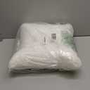 AM AEROMAX 20 20 Throw Pillow Memory Foam Pillow Insert - Square Accent Pillow for Decorative Cushion Bed Couch Sofa - Non-Deforming Over Time (White)