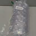 EENKOSI Square Shower Mat 27x27 inch - Large Clear Anti Slip Shower Floor Stall Mat - Non Slip Square Bathroom Bath Mat with Strong Secure Suction Cups and Drain Holes in Middle (Clear)