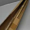Curved Shower Curtain Rod, TOPROD Round Shower Curtain Rod 48 to 72 Inches Adjustable, Rounded Bowed Stainless Steel Shower Rods for Bathroom, Bathtub, More Shower Space, Gold, Need to Drill