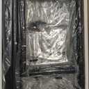 VASAGLE Coat Rack, Hall Tree with Shoe Storage Bench, Entryway Bench with Shoe Storage, 3-in-1, Steel Frame, for Entryway, 12.6 x 27.6 x 68.9 Inches, Industrial, Rustic Walnut and Black UHSR041B41