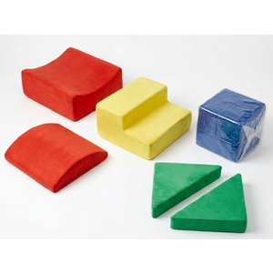 Kayfia Toddler Climbing Toys Indoor, 7-Piece Baby Foam Climbing Blocks, Colorful Soft Play Set for Toddlers 1-3, Foam Play Gym Structures for Crawling and Sliding, Develops Motor Skills