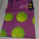 CAVETEE Halloween Tablecloth Set, 3 - Pack Party Decorations Table Covers with Pumpkin Ghost Pattern, Perfect for Halloween Party Supplies (Purple)