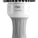 Olivia Garden Ceramic + Ion Round Thermal Hair Brush - Not Electrical - Professional Blowout Brush for Normal to Thick Hair