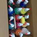 Smallbudi 15 Colors Large Bulk Acrylic Paint Set (10 oz,300 ml) Art Painting Supplies for Multi Surface Canvas Wood Leather Fabric Rock Craft, Non Toxic Paint for Kid & Adult with Pump, Color Wheel