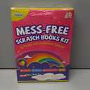 JMMICO 6 Packs Rainbow Scratch Notebook, Goodie Bags Stuffers for Kid, Scratch Art for Kids with Reusable Cleaner Tool, Arts and Crafts for Kids 4-8-12, Gifts for 4 5 6 7 8 9 Year Old Girl Boy