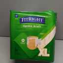 FitRight Adult Diapers, Ultra Heavy Absorbency, XL (Waist Size 56in-64in), 80 Count, OptiFit Incontinence Briefs for Men and Women, Disposable, Moisture-Wicking, Leak Protection