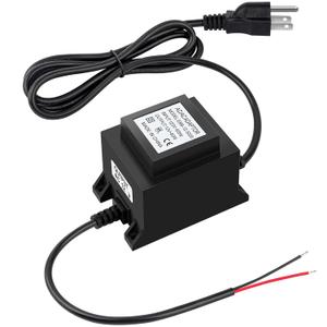 Outdoor Low Voltage Transformer 110/120V AC to AC 12V 5A 60W, Low Voltage Landscape Transformer, Power Supply Waterproof for Landscape Lighting, Fountain Lighting, Pool Light