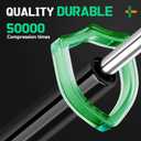 HUOPO 28 inch 200lb/890N Gas Strut Shock 28" Lift Support for Tonneau Cover Snowmobile Trailer Roof Top Cap Lid Queen Murphy Bed Hatch Boat Heavy Steel Door Custom Window Lift, 2pcs