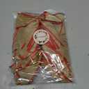 12 Pcs Bows 6 Inch, Christmas Tree Decorations Xmas Garland Ties, Gift Package Party Wedding Bow Ornaments (Brown)