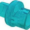 Pack of 100pcs CPR One Way Valves CPR Training Valve Green for Training Mask - Individually Wrapped
