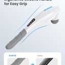RENPHO Rechargeable Handheld Back Massager with 5 Adjustable Speeds & Modes, Mothers Day Gifts, Cordless Electric Neck Massage Tool for Muscle Relief, Tailored Intensity for Shoulder, Leg, Calf
