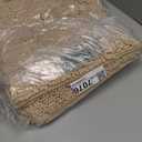 Bathroom Rugs Mat 60 x 36, Thick Soft Absorbent Chenille Bath Rugs, Rubber Backing Bath Mats for Bathroom Floor, Tub, Shower, Bedroom, Home Decor Accessories, Quick Dry Machine Washable, Beige