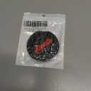 Car Cup Holder Coaster for 2021-2025 Ford Bronco Sport Silicone Non-Slip Cup Holder Coasters Interior Accessories 2 Packs (Black&Red)