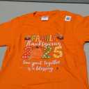 Family Thanksgiving 2025 Thanksgiving Crew Turkey Matching T-Shirt, Size XS