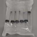 Wisdom Teeth Syringe, 10 Pack Irrigation Dental Syringes with Measure Scale & Curved Tip for Dental Care Liquid Oral Tonsil Stone