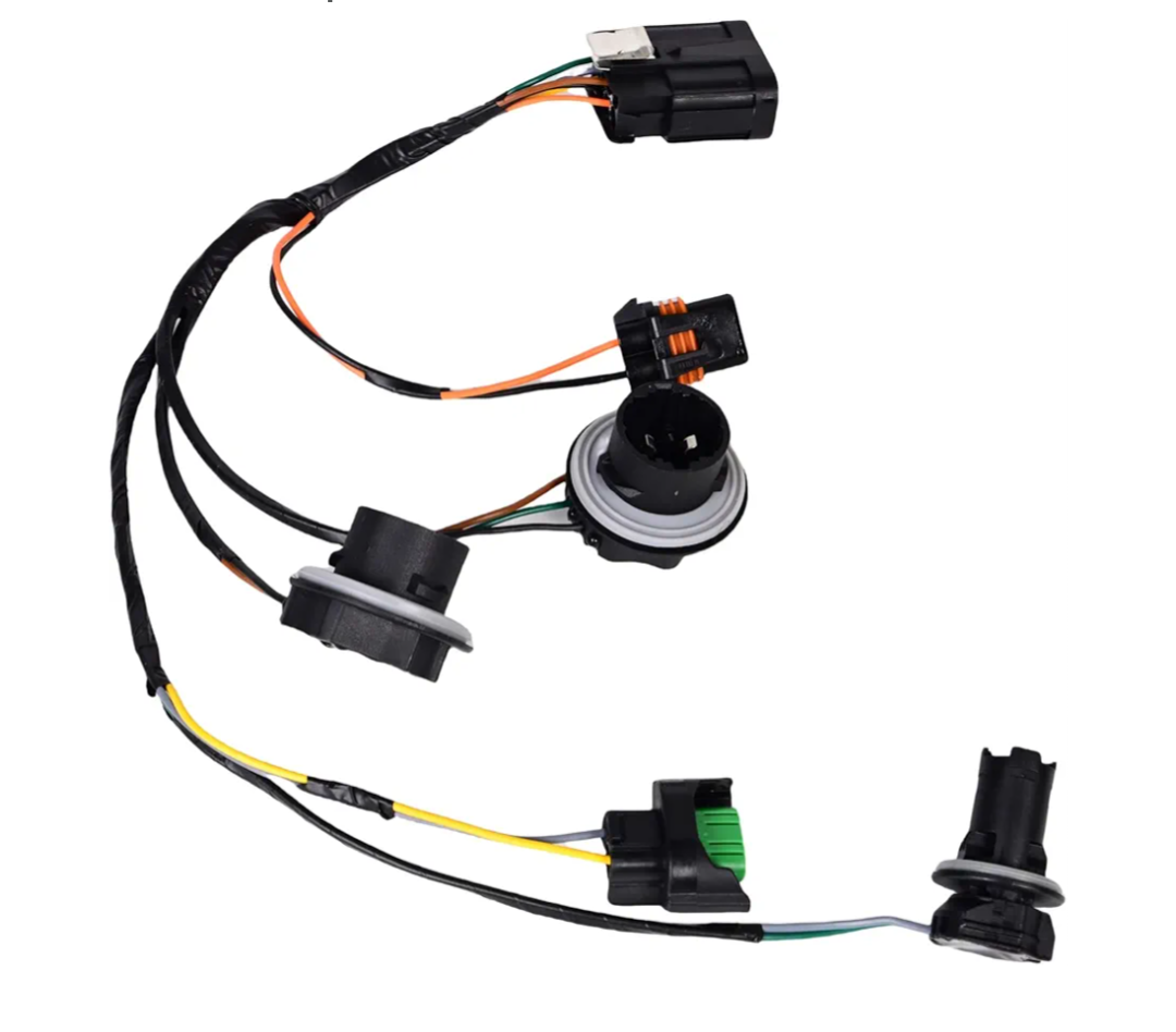 Headlight Wiring Harness Compatible with 2007 2008 2009 2010 2011 2012 2013 2014 GMC Sierra 1500 2500 3500 Headlamp Wiring Harness Connector Replacement#15841610