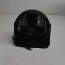 Amazon Basics Air Circulator Fan, Desk Fan for Bedroom, Home and Office, With 90-Degree Tilt Head, 3 Speed Settings, Lightweight (3 LBS), 35 Watts, Black, 11.1"W x 6.3"D x 10.9"H