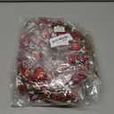 Winlyn 5.2 Ft Artificial Valentine's Day Garland Red Pink White Glitter Heart Garland with Berries for Valentine Party Holiday Wedding Festive Home Mantel Front Door Decor Dinner Table Centerpiece