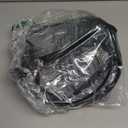 Lyingflat Clear Bag for Stadium Events 12x12x6 Small Clear Backpack Stadium approved for Festival Concert Sport Events Work Travel, Black Guitar