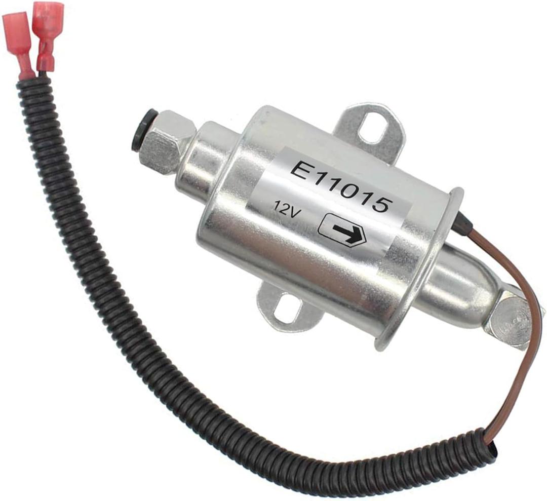 E11015 Electric Fuel Pump A029F887 149-2620 for Onan 5500 5.5KW Gas Generator Marquis Gold Rialta RV 5500 EVAP Motor Set Replace A047N929 A064S965 GMB 596-1160 Herko RV008
