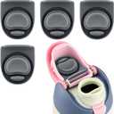 Meliya 4pcs Replacement Stopper Compatible with Owala FreeSip 24oz 32oz, Water Bottle Top Lid Gasket for Owala 16/19/24/32/40oz Seal Bottle Cap Mouth Stopper Part Silicone Plug Accessories
