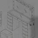 Vanity Desk with Mirror and Lights, Makeup Vanity Set with Glass Top & 10-Drawer, Charging Station, Dressing Table with Storage Chair & 3-Color Brightness Adjustable Lighting, Pink