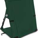 Crazy Creek Original LongBack Chair, Portable Chair for Camping and Stadiums, High Density Foam Cushion, Comfortable and Adjustable Back Support, Lightweight and Foldable,Forest Green