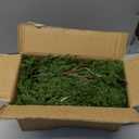 6FT PARTY JOY Seasonal Artificial Christmas Garland with LED String Lights Pine Needle Cypress Garland for Holiday Winter Indoor Outdoor Decor 