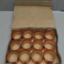 Table Cloth Napkin Rings or Napkin Holders Enhanced & Appealing Table Decor for Weddings, Parties, Christmas, New Year or Every Day Use Hammered Gold Napkin Rings Set of 12