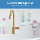 Dr. Brown's Reusable Sponge Baby Bottle Cleaning Brush with Suction Cup Stand, Scrubber and Nipple Cleaner, Pink 1-Pack