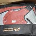 Coverado Seat Covers, Car Seat Covers Full Set, Red Car Seat Cover, Car Seat Covers Front Seats Back Seat Covers, Waterproof Car Seat Cushion, Leather Seat Protector Universal Fit Most Cars