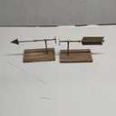 HD Designs Iron Arrow Bookends 2 pc