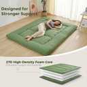 XICIKIN 2.5" Japanese Floor Mattress, Japanese Futon Mattress, Queen（80" x 60"）