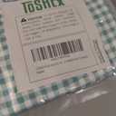 Kids Aprons for Cooking Waterdrop Resistant Aprons for Girl & Boy Toddler Apron for Painting, Gardening, Baking, Smock (Plaid Water Green, Medium (6-10 years)