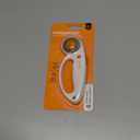 Fiskars 45mm Rotary Cutter for Fabric with Ergonomic Loop Grip, Premium Steel Rotary Fabric Cutter Blade for Precise Cuts, Arts and Crafts, Sewing Supplies and Quilting Tools