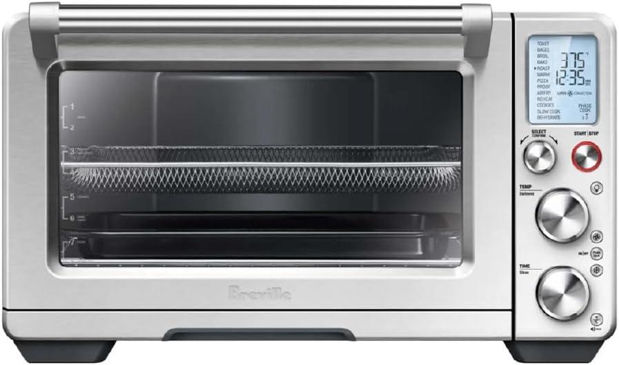 Breville RM-BOV900BSSUSC Smart Oven Air Fryer Pro, Brushed Stainless Steel (Certified Remanufactured), L: 21.15" , H : 12.7" , W: 13.5" Inches