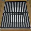 Uniflasy 15 inch Grates for Weber Spirit 200 Side Control for Weber Spirit Grill Grates 15 x 11 1/4 Spirit E/S 210 Spirit 500 Genesis Silver A for Weber Grill Grate 15" x 23" for Spirit Parts 7522