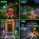 Eyrosa Solar Outdoor Lights, 10 Pack Solar Pathway Lights Outdoor Waterproof, Stainless Steel Stake Lighting for Garden Yard Path Walkway Driveway Patio Lawn Outside Decor,Color Changing