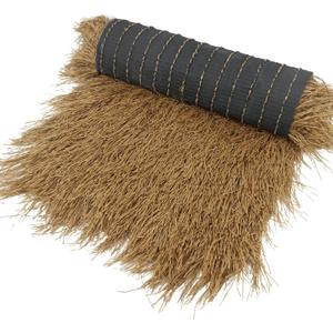 1Pcs Tiki Thatch Grass Roof Mexican Artificial Straw Roll for Tiki Bar Hut Hawaiian Party Garden Fence Patio Palapa Thatch Roofing Mat Crafts Duck Blind Grass Hay Bales for Decoration 47''×6''