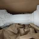 1 Pack 21.7 Inches Roman Column Pedestal Pillar Classical Wedding Greek Pillar for Indoor Outdoor Garden Birthday Party Decor or Display Pedestal Stand for Plants and Sculptures (Elegant)