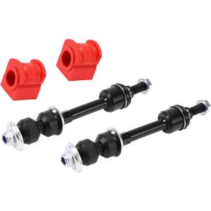 Motoforti 1 Set Front Sway Bar Links Stabilizer Link Kit with Bushing for Ford F-150 2005-2008 Suspension Kit No.5L3Z5K483DA/5L3Z5484AA Long-lasting