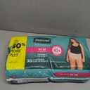 Depend Fresh Protection Adult Diapers, Incontinence Underwear for Women, Disposable, Maximum, Medium, Blush, 30 Count