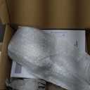 ELLO&ALLO Stainless Steel Shower Panel Tower System,LED Rainfall Waterfall Shower Head 6-Function Faucet Rain Massage System with Body Jets, Brushed Nickel