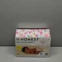 The Honest Company Clean Conscious Diapers for Delicate Skin | Up to 100% Leakproof | Hypoallergenic, Fragrance Free | Girl Prints | Club Box, Size Newborn, 72 Count (Rose Blossom + Tutu Cute)