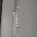 Prime-Line M 6256 Frameless Shower Door Bottom Seal for 1/4 in. Thick Glass Doors, Dual Flap and 45 Degree Drip Guard, 36 in., Clear Vinyl (Single Pack)